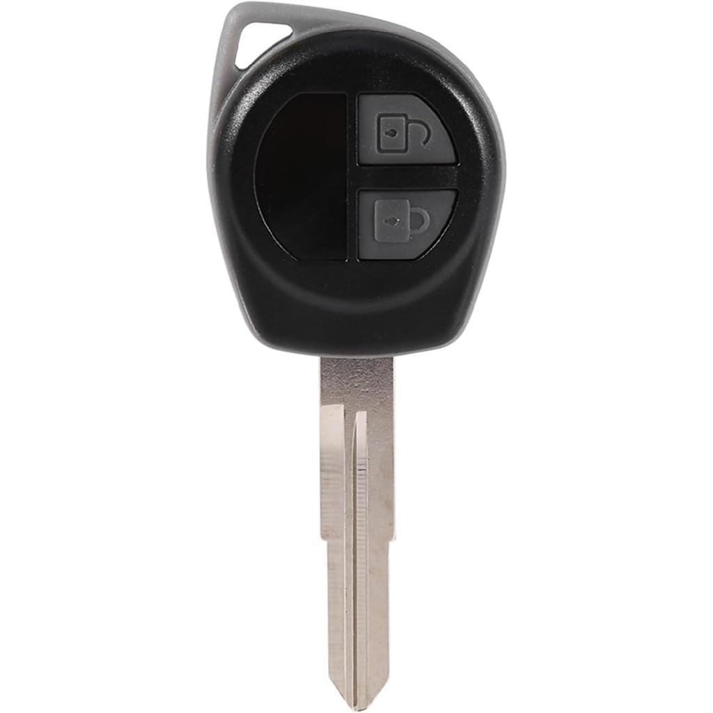 Key Shell, 2 Buttons Remote Key Shell Case Fob Smart Keyless Entry Key Fob Shell Vitara Swift Ignis SX4 Liana Alto