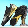 New Low-Top Football Shoes For Young Students Ag Spikes Outdoor Grass Actual Combat Professional Training Football Shoes
