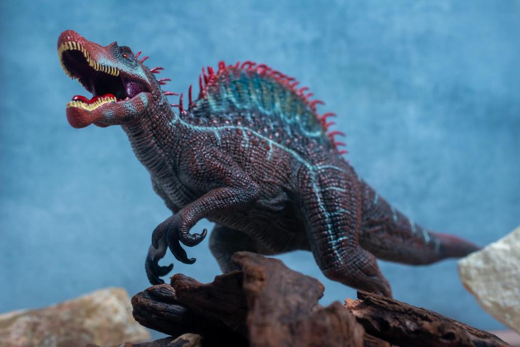 SanDoll Dinosaur Figure Realistic Model Jurassic Period 30cm Class Reptile Impressive Carnivorous Toy Present Display Children's (Spinosaurus "Type