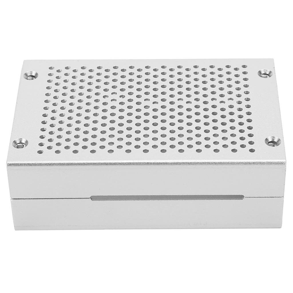 Cooling Shell Aluminum Alloy Heat Dissipation Enclosure with Fan for Raspberry Pi 4 Model B