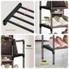 Multi-Layer Metal Shoe Rack Cabinet for Dorms
