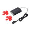 Electric Vehicle Range Booster Battery Car Solar Wind Power Extender Generator with Fans 12‑125V