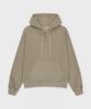 Bellie Button-Up Hoodie Sweatshirt - Dried Beige