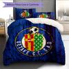 Getafe CF  Pattern Bedding Quilt Set  Home Decoration  Gift (1 * Duvet Cover + 2 * Pillowcase  Without Core)