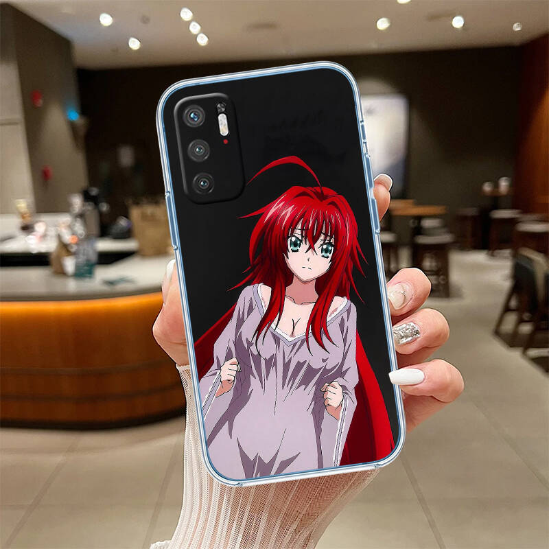 Rias Gremory Case for Motorola E7 E22 E20 E13 E15 E22S E30 E40 G10 G20 G04 G22 G23 G05 G75 G35 G55 G6 G7 G8 G9 Plus Power Play