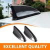1Pc Glossy ABS Exterior Shark Fin Antenna Cover Cap For Honda Civic