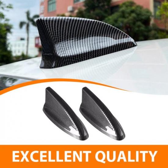 1Pc Glossy ABS Exterior Shark Fin Antenna Cover Cap For Honda Civic