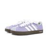 adidas Wear Resistant And Lightweight Low Top Skateboard Shoes Unisex White Purple HQ1802(team134-)
