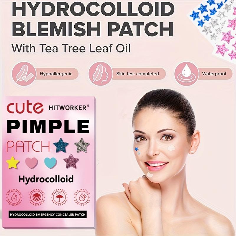 1400 Pcs Star Acne Sticker, Mild And Non-Irritating Acne Sticker, Covers Acne Flaws, Waterproof And Breathable