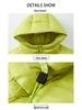 2025 Winter Hooded Trendy Down Jacket - Stylish Solid Color Loose Casual Coat