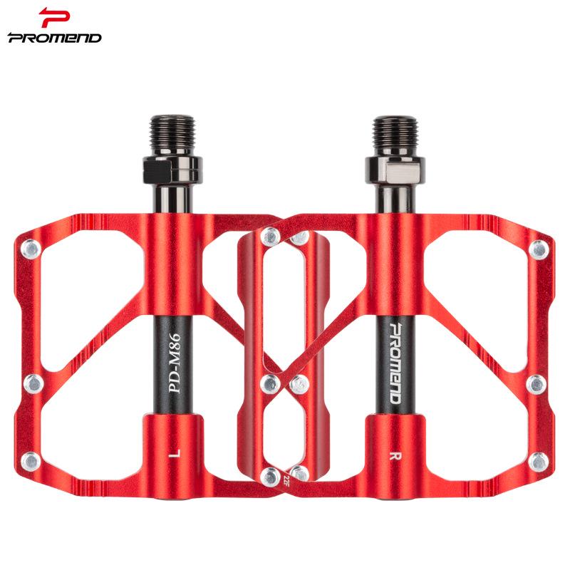 PROMEND M86 Aluminum Alloy Three-Bearing Bicycle Pedals for Mountain and Road Bikes