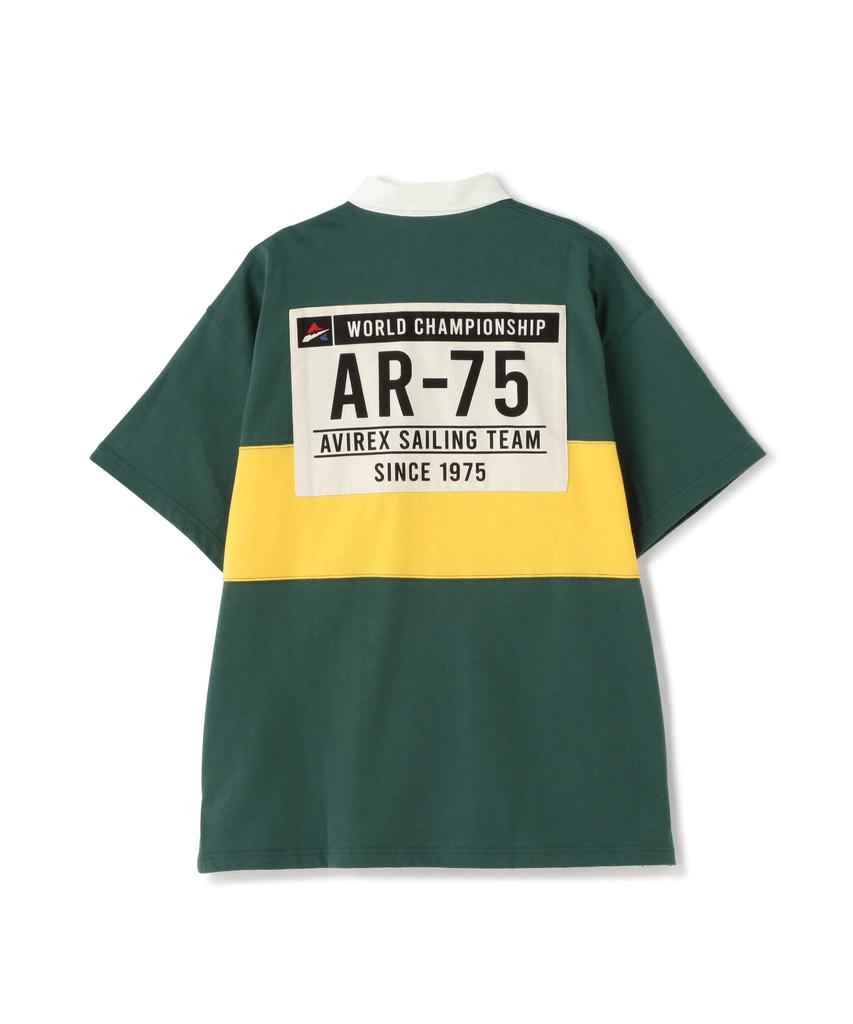 SALING TEAM Team Shirt M 140 Green [Avirex] SHIRT/Sailing Men's 783-3135004