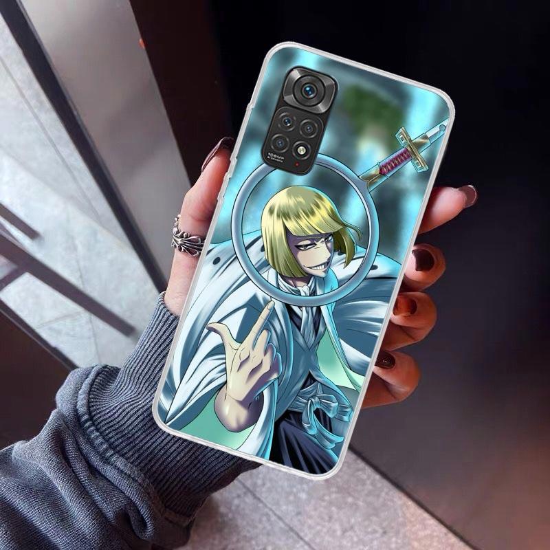 Bleach Shinji Hirako Phone Case for Xiaomi Redmi Note 15 14 14S 13 12 12S 11 Pro Plus 11E 11T 11S 10S 5G Soft Cover Fundas Redmi