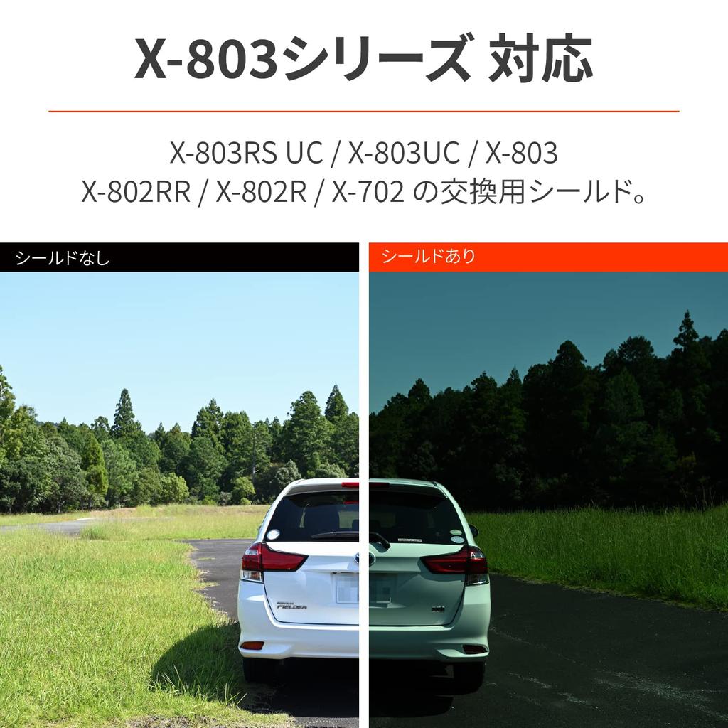 NOLAN Motorcycle Helmet Shield for Dark Smoke 79012 X-803 Series,