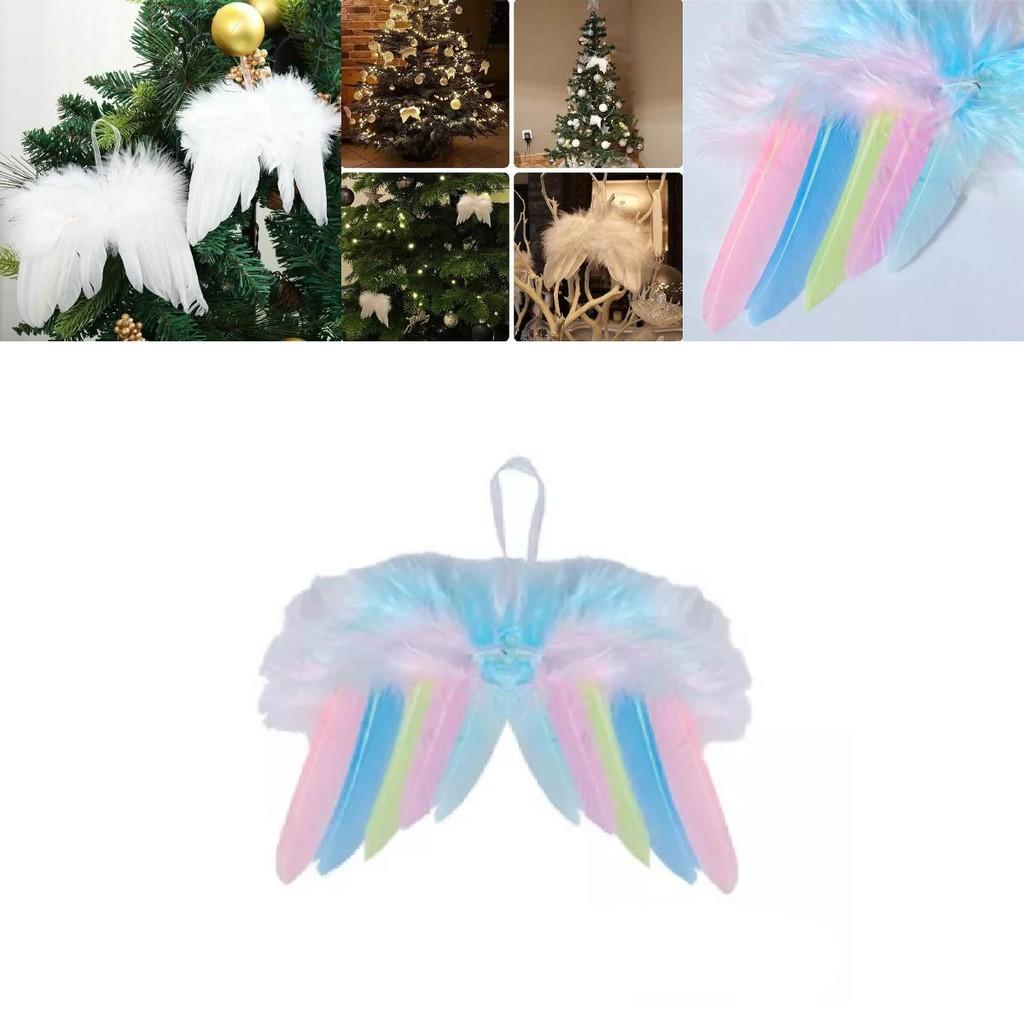 Mini Christmas Tree Feather Wings Decorative Accessory For Barbie Dolls With Custom Colors