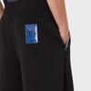 Emporio Armani EA7 SS22 Solid Logo Loose Casual Shorts Men Shorts Black 3LPS85-PJAHZ-1200