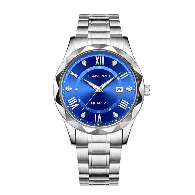 

Men Watch BangWei Top Brand Luxury Watch Men Waterproof Week Date Clock Sport Watch Men Quartz Wristwatch Relogio Masculino