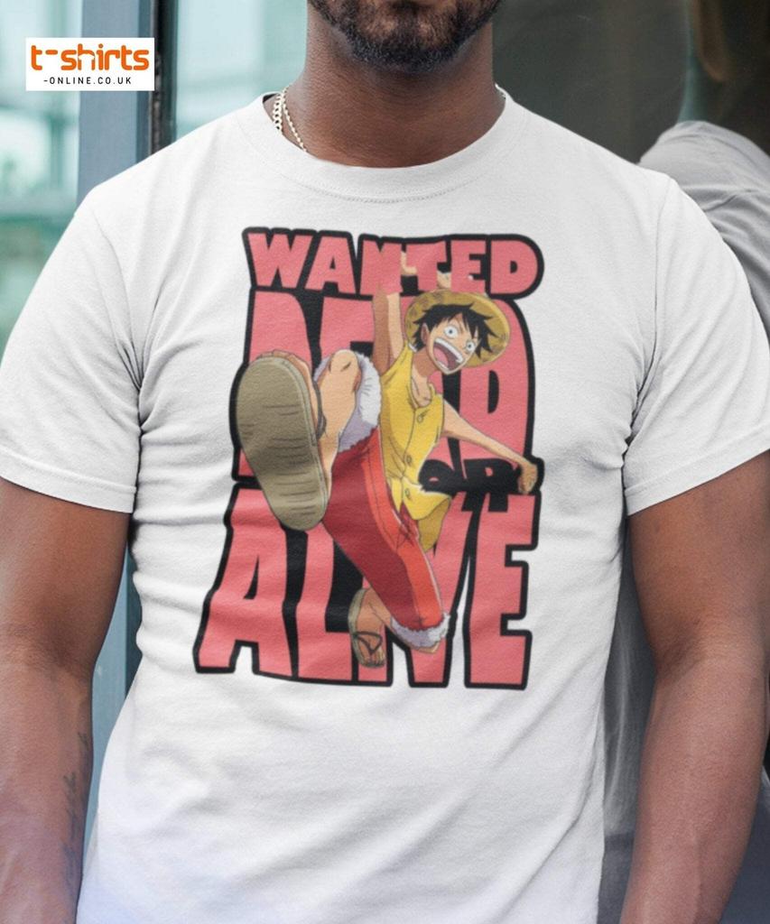 Wanted Dead or Alive Anime T-Shirt | Bold Kick Tee