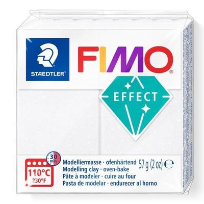 Modelovacia hmota FIMO efekt Galaxia Biela - FIMO - 57 g - Trblietavé efekty - Šperky - Dekorácia interiéru