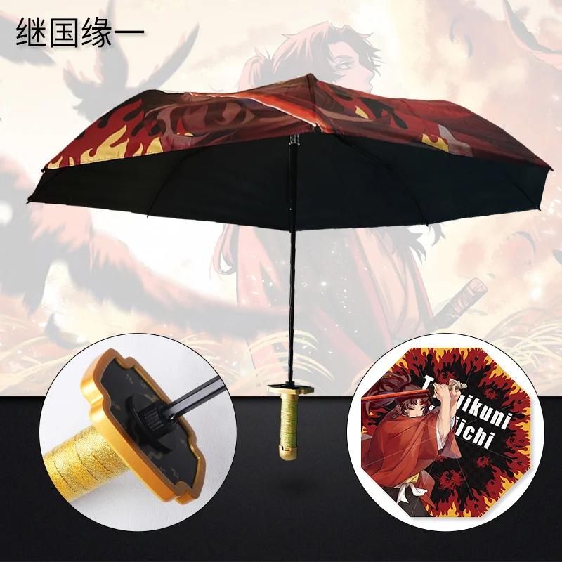 One Piece Zoro Pogromca Demonów Katana Parasol Słoneczny Składany Parasol Anime Tanjirou Kimetsu No Yaiba Samuraj Katana Miecz Parasole