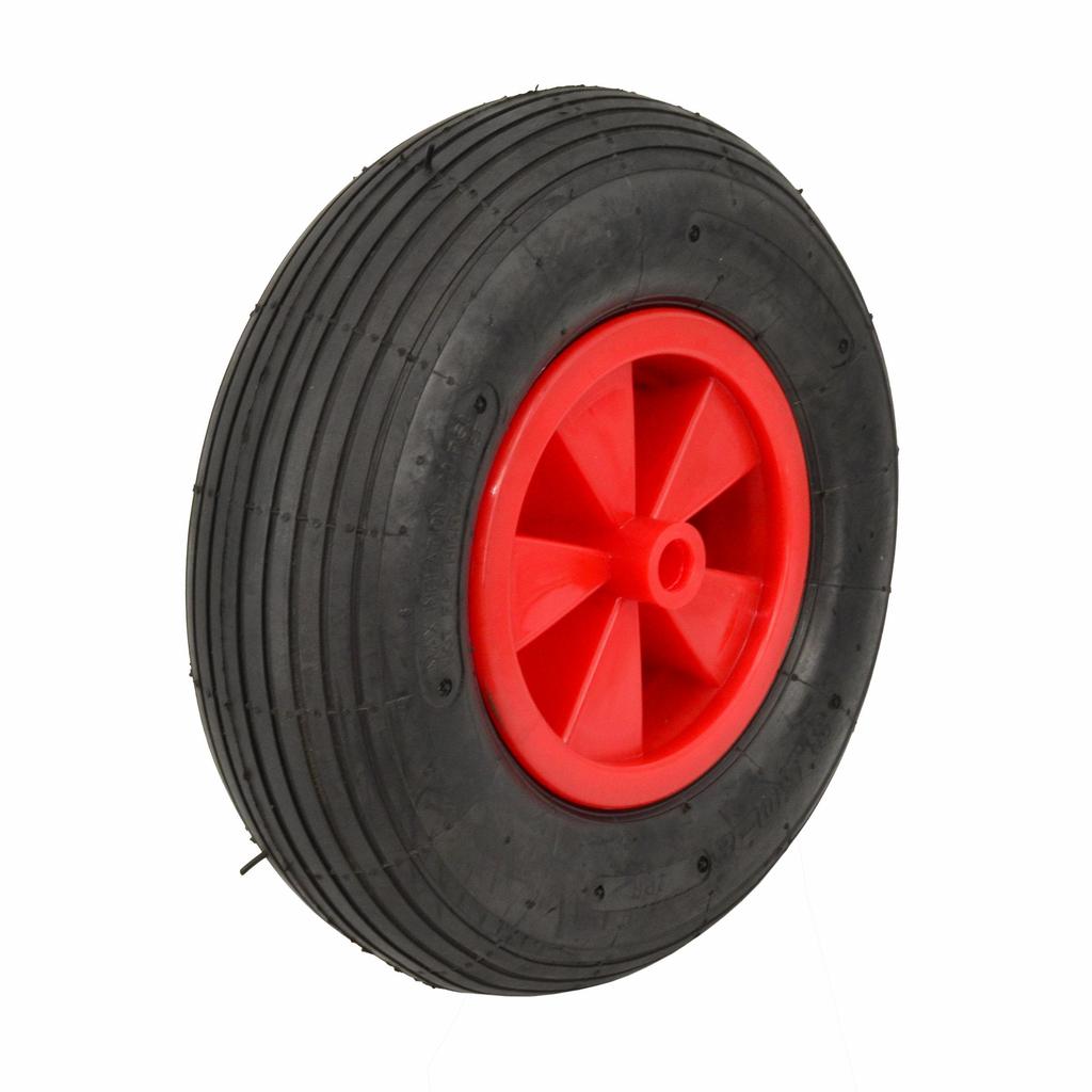 Awtools Koło Pneu.3.50 Plastik 2Pr Czer.