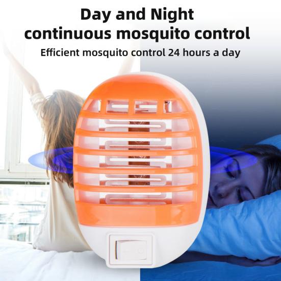 Mosquito Zapper with High Light Transmittance UV Light Large Coverage Plug-Play Safe to
