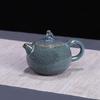 Bafangli Blue Tianmu Glaze Dragon Head 10-Piece Ceramic Tea Set
