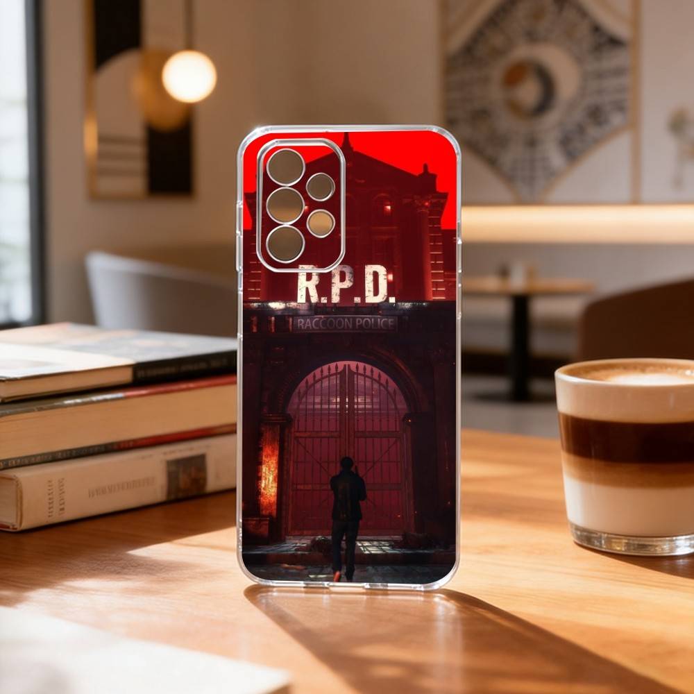 Resident Evil GAME Phone Case For Samsung S25,S24,S21,S22,S23,S30,Ultra,S20,Plus,Fe Transparent Cover
