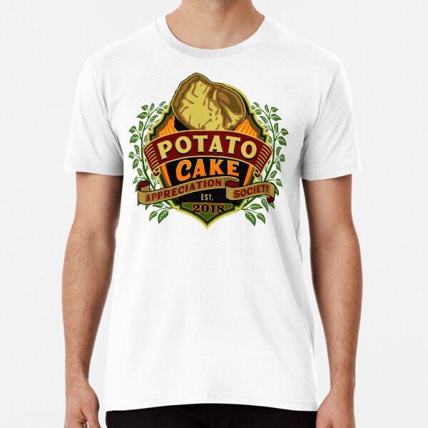 

Potato Cake Appreciation Society Official Te S to 5XL Made in the AU/USA T-Shirt 4XL