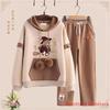 Casual Fashionable Two,Piece Sweatshirt Set For Petite Girls