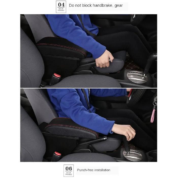 For Suzuki Jimny Armrest box For Suzuki Jimny JB74 Car Armrest 2023 2022 2021 2020 2019 2018 2017 Storage Box Car Accessories