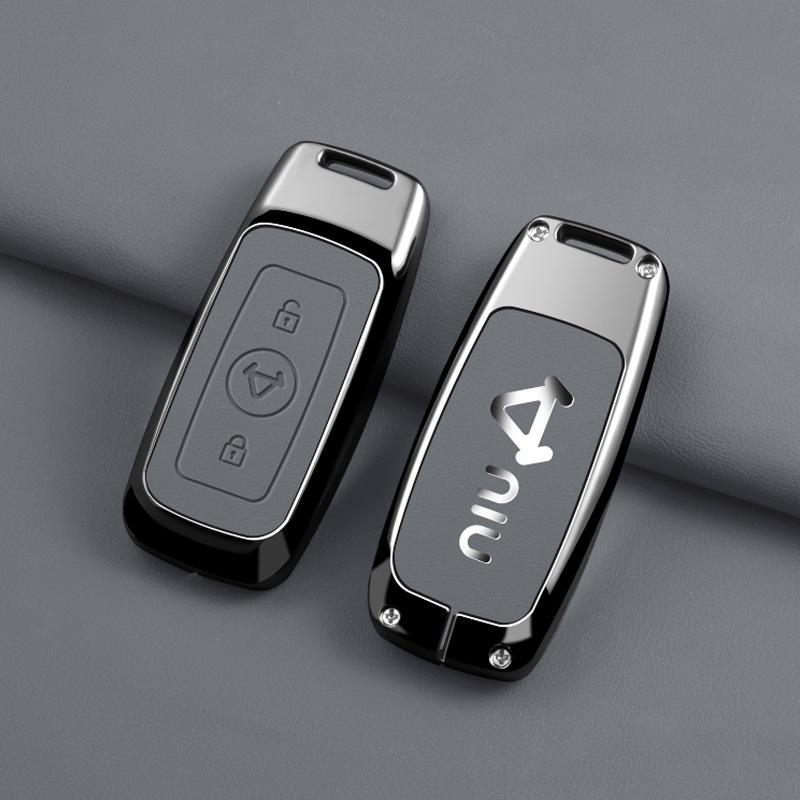 Little Cow Electric Vehicle Key Cover for M1/U1/NQI/U Models - Men's and Women's Remote Control Key Bag with Buckle