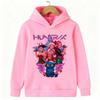 2025 New Kpop Devil Hunter Christmas Edition Children's Hoodie Manga Children's Sportswear Cute Tiger Printed Girl Children's Top