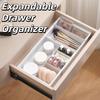 Plastic Drawer Divider Organizer Adjustable Retractable Telescopic Box Kitchenware