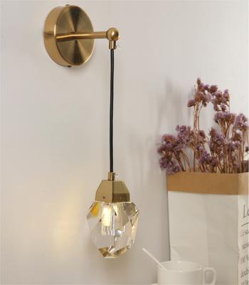 Luxus Wandleuchte Modern G9 Gold Wandleuchte Innenbeleuchtung Wandleuchter Heimdeko für Wohnzimmer Schlafzimmer Nachttisch Treppen