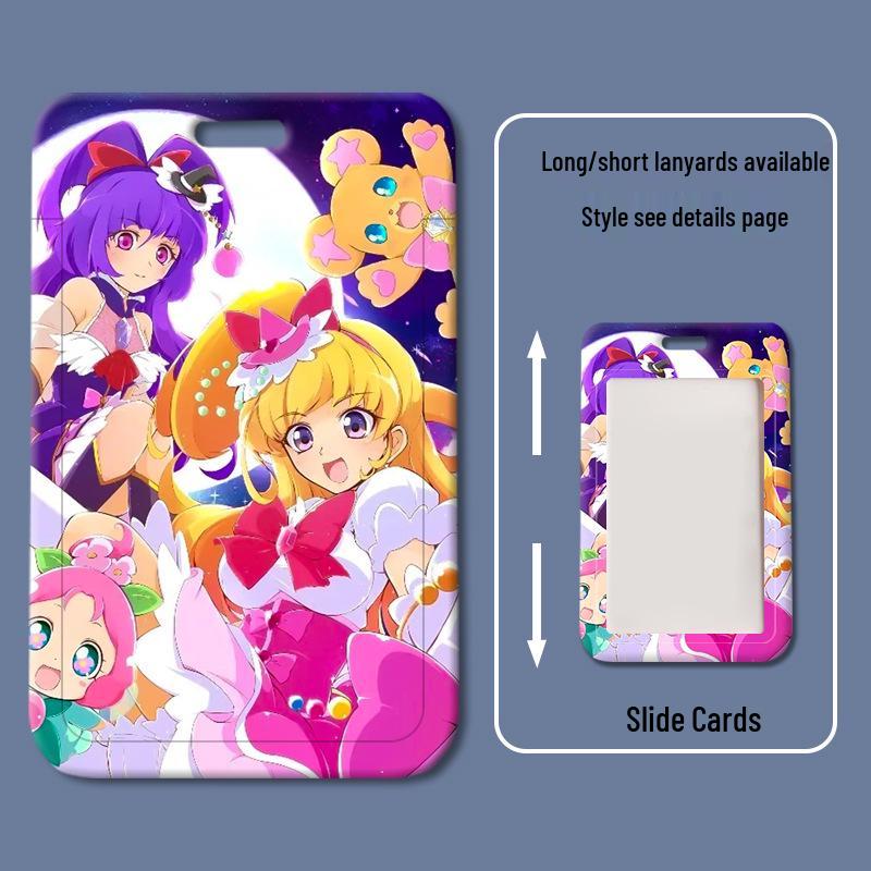 Pretty Cure Card Sleeves: Student Meal, School ID, Name & Access Card Holder