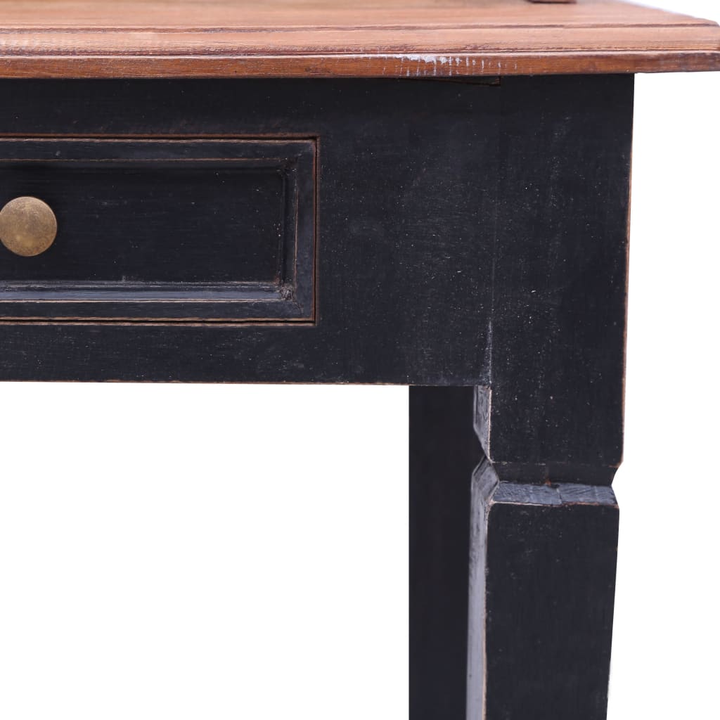 Desk with Drawers, 90X50X101 Cm, Solid Reclaimed Wood