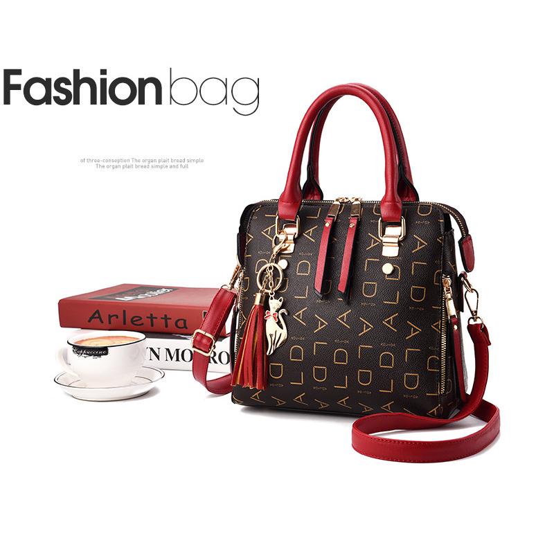 SCIONE Dámské tašky Dámské kabelky Neformální tašky přes rameno Velkokapacitní PU kožené tašky Tašky Cross