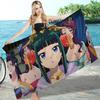 Anime The Apothecary Diaries Microfiber Printed Beach Towel Mountain Climbing Yoga Beach Swimming Running Absorbent Soft Towel