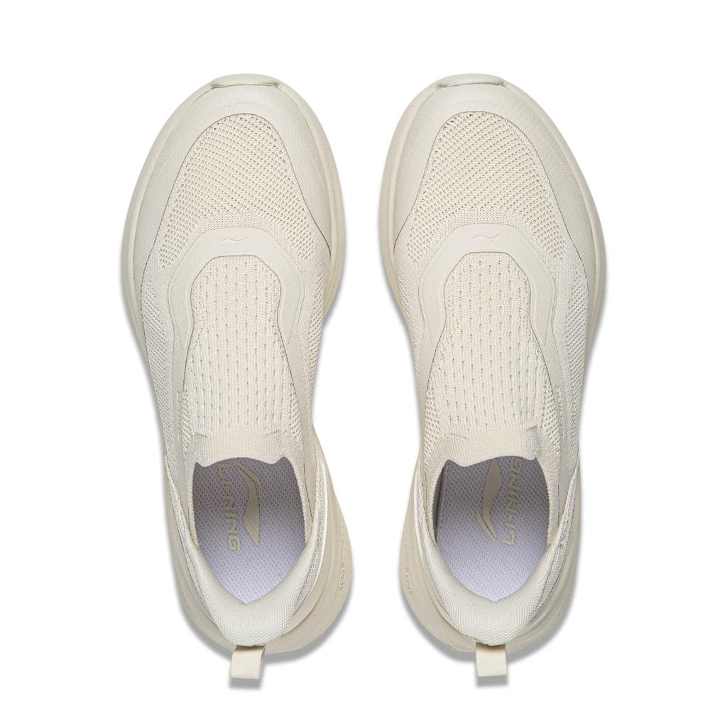 Li-Ning Yun Yi Slip-On Soft Rebound Breathable Thick Sole Increased Height Wear-Resistant Shock Absorbing Non-Slip Low-Top Casual Shoes AGLW056-4