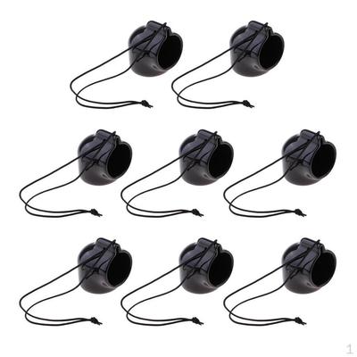 8x Scuba Diving Dive Tank Yoke Valve Threaded Dust Plug Cap Cover