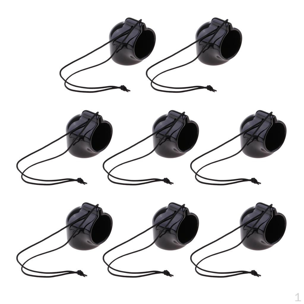 

8x Дайвинг Баллонный вентиль с хомутом Резьбовая заглушка Крышка