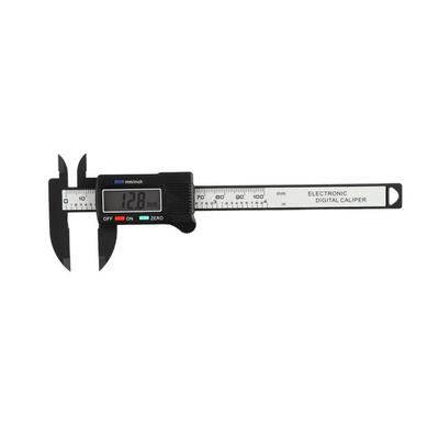 150mm 100mm Elektronické digitální posuvné měřítko Uhlíkové vlákno Ciferníkový vernierový posuvník Měřidlo Digitální pravítko Mikrometr Měřicí nástroj