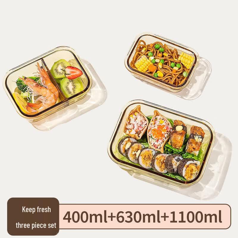 QIW Microwaveable Glass Lunch Box