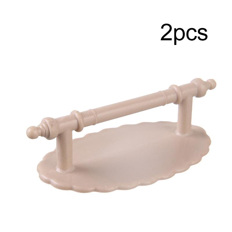 2 db öntapadós műanyag szekrényfogantyúk gombok hálószoba konyha fürdőszoba ruhásszekrény fiókos szekrény többfunkciós