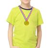 10Pcs/20Pcs Award Medals Golden Medals with Neck Ribbon, Kid Children Teens Reward Medals Winner Medals for Competitions