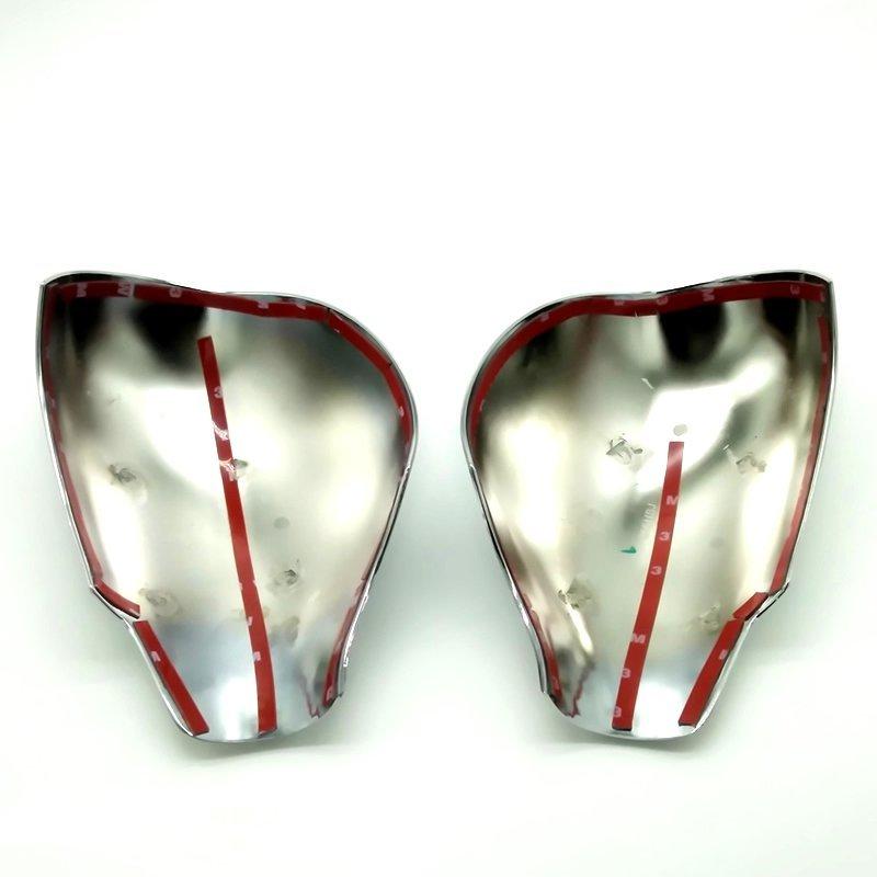 For PEUGEOT 206 SW CC DOOR SIDE WING MIRROR CHROME COVER REAR VIEW CAP Rearview mirror cover