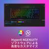 HyperX Alloy Origins Core RGB PBT Mechanical Gaming Keyboard HyperX Red for Black (Japanese Layout), Tenkeyless, Switches, Gamers, 2-Year