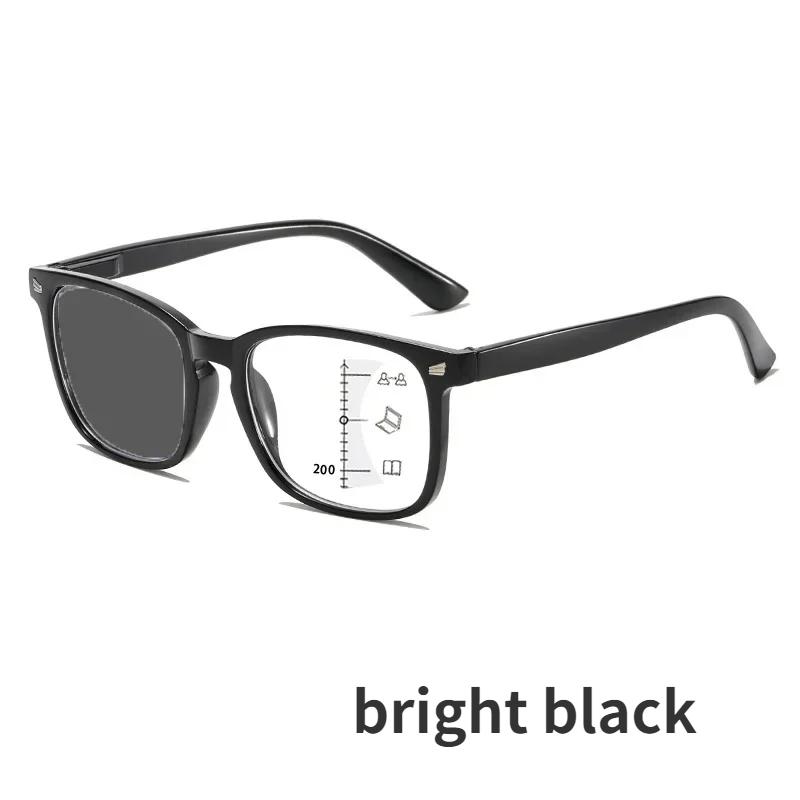 

Фотохромные прогрессивные мультифокальные очки для пресбиопии, роскошные модные женские и мужские очки для дальнозоркости, очки для ближнего и дальнего видения 0