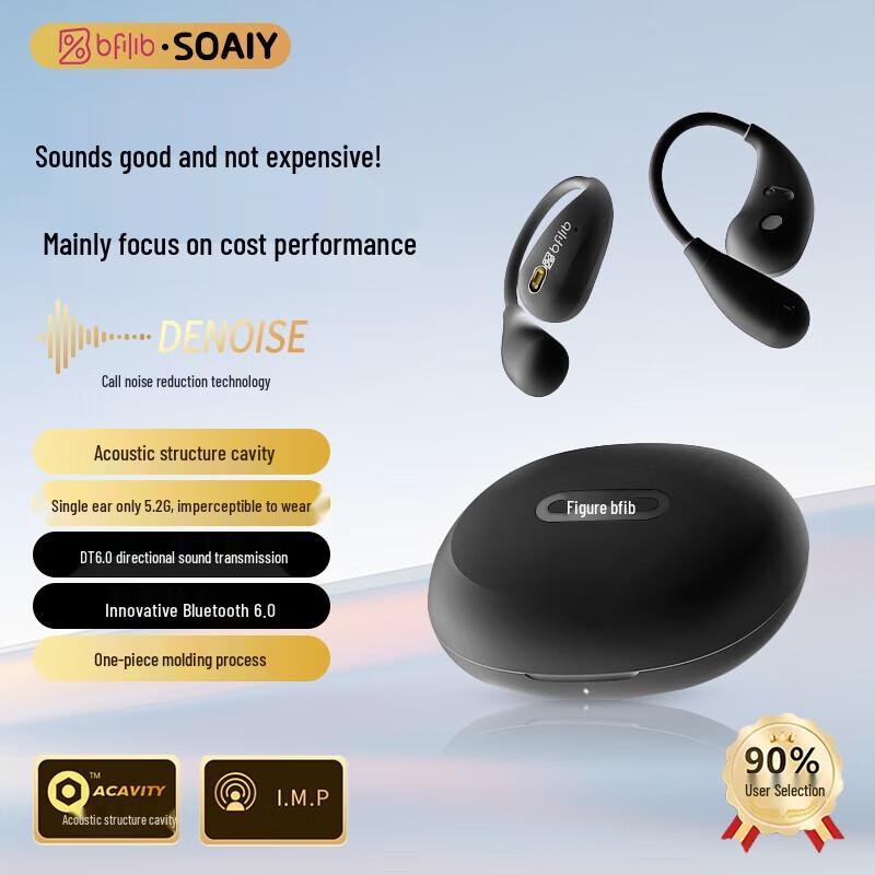 Soai ST6pro Open-Ear Bluetooth Headset